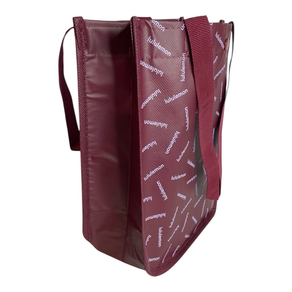 Lululemon Reusable Small Red Burgundy Tote, New